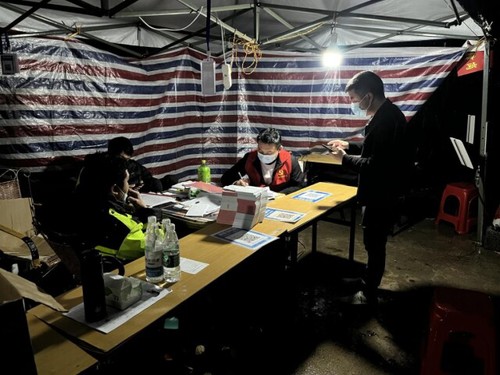 德赢ac米兰官方合作vwin驻邑口村工作队：硬核担当扛在肩，防疫战场冲在前